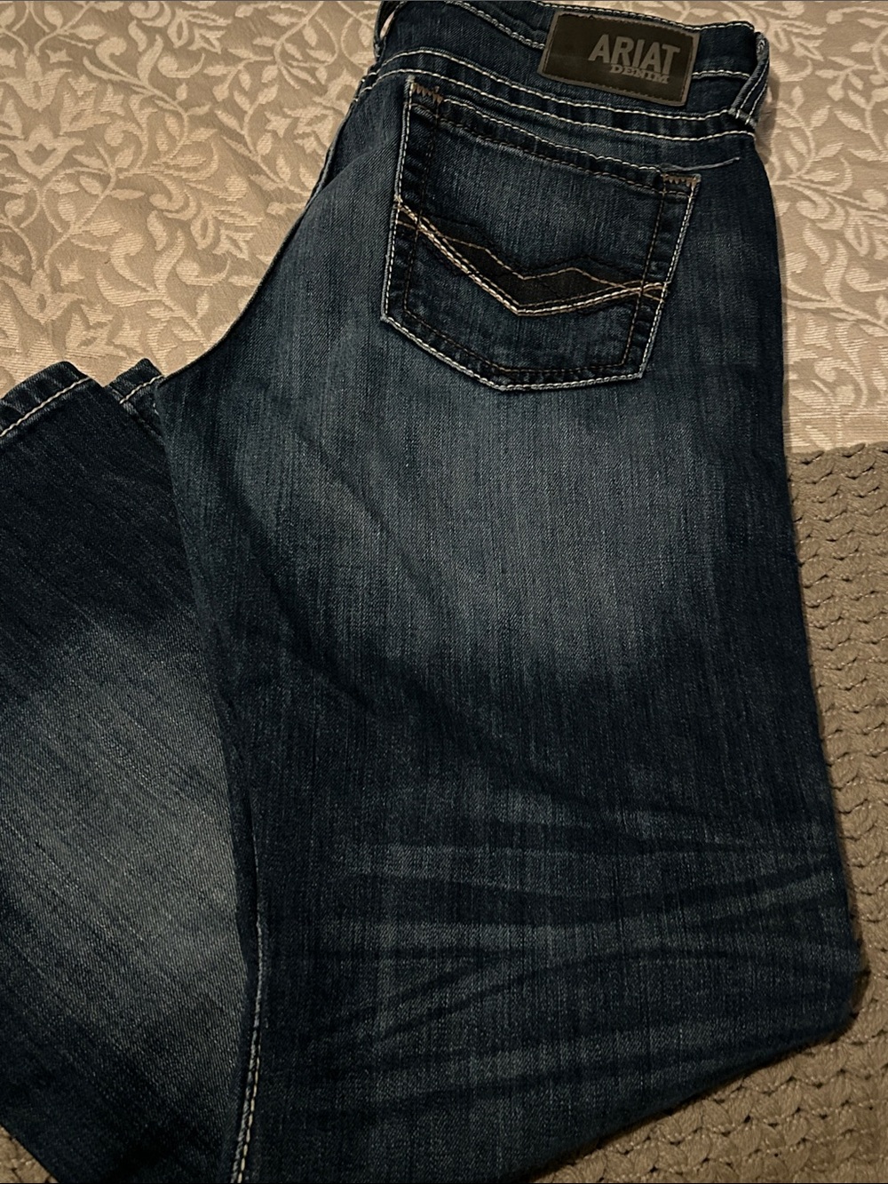Ariat Women's Dark Blue Boot Cut Jeans